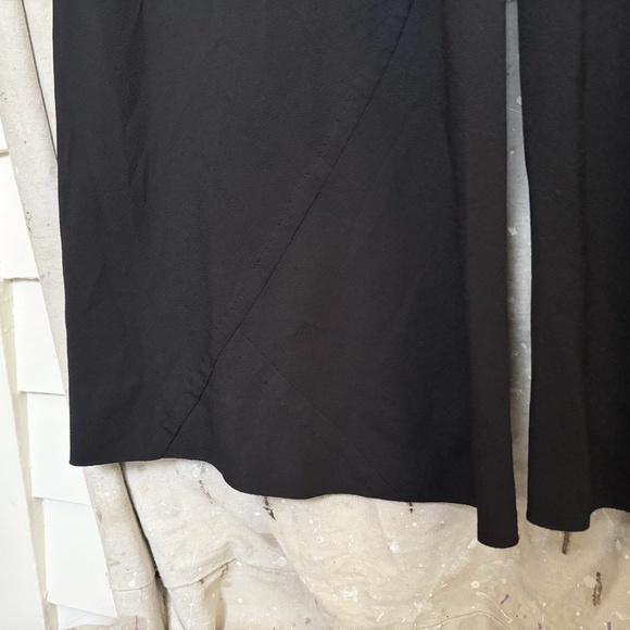 Rick Owens Wide Leg Silk Blend Pants - Picture 4 of 8